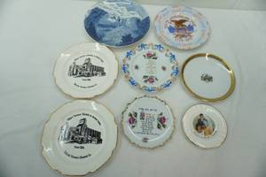 lot 280 image: Vintage Collectors Porcelain Plates
