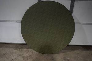 lot 318 image: Cosco round card table , good condition