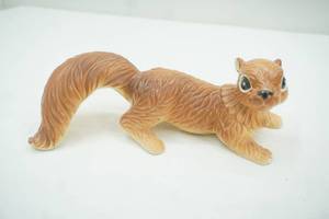 lot 377 image: Vintage Ceramic Squirrel Figurine 9 long