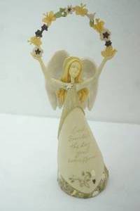 lot 420 image: Hallmark Foundations Birthday Angel 12 tall