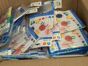 Bulk Lot - Party Supplies - Table Covers - Birthday Decor