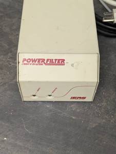 Power Lot - 1 Power Strip with Long Cord and Power Filter with 2 Plugs and Cord