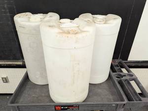 Lot of 3 - 15 Gallon Poly Tanks with Handles