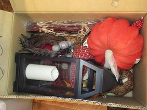 Lot of Christmas & Fall Decor