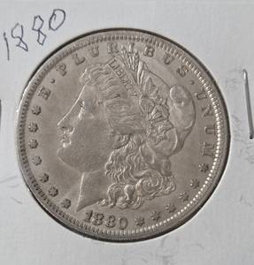 lot 18 image: 1880 Morgan Silver Dollar