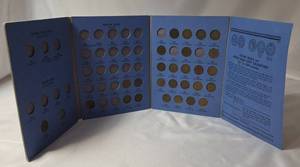 lot 118 image: Indian Head Cent - Book is not full - contains 27 coins