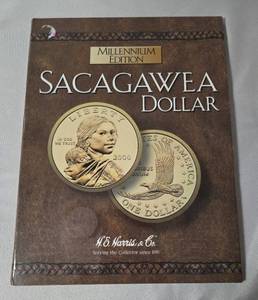 lot 120 image: Sacajawea Dollars 2000-2004 Book is not full - includes 10 coins