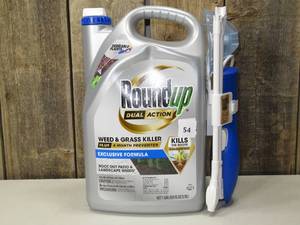 lot 54 image: Roundup 1gal Dual Action Weed and Grass Killer with 4 Month Preventer