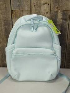 lot 63 image: Faux Neoprene Backpack Mint - All in Motion