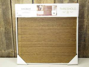 lot 72 image: Threshold - Letter Board 14in x 14in