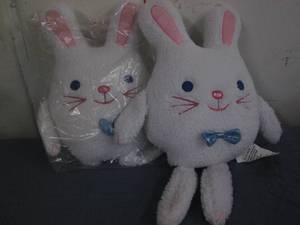 lot 111 image: 2 Large Easter Bunny stuffies...