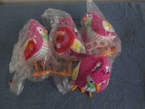 lot 115 image: Lot of 4 decorative Spring birds...