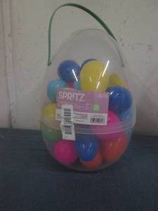 lot 135 image: 30 Easter eggs with egg carry case...