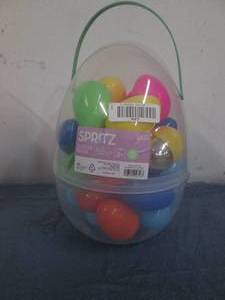 lot 136 image: 30 Easter eggs with egg carry case...