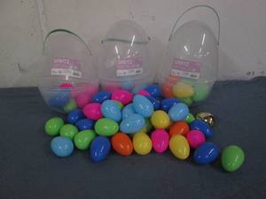 lot 140 image: Lot of Easter eggs and travel cases...