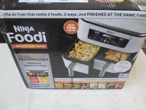 Ninja Foodi 2 basket air fryer...