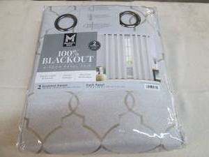 lot 41 image: 100 Percent blackout window panel p...