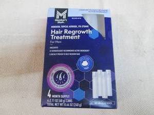 lot 51 image: Hair re growth treatment, compare t...