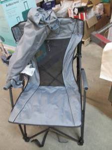 lot 52 image: New folding camp chair...