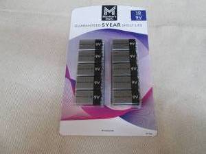 lot 81 image: 12 9 Volt batteries...