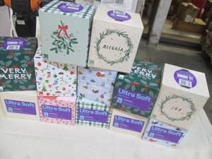 lot 83 image: 12 Packs of ultra soft facial tissu...