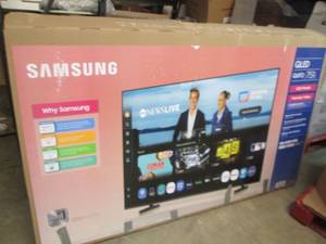 Samsung QLED 75" TV, model Q6FD...