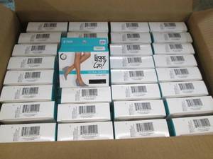 lot 161 image: 64 Pairs of Leggs to Go knee high ...