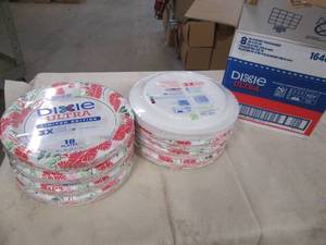 lot 196 image: 8 18 Count Dixie ultra plates...