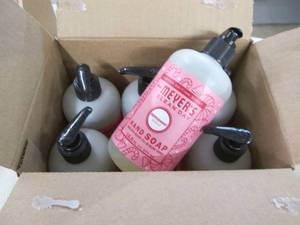 lot 199 image: 6 16oz Mrs Meyers Clean Day dish so...