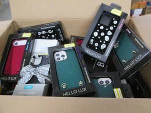 lot 221 image: Resale lot of assorted cell phone c...