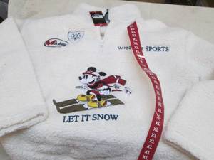 lot 280 image: Mickey Mouse XL fleece...