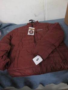 lot 156 image: Eddie Bauer Mens S down jacket...