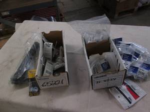 lot 325 image: Box of assorted auto parts...