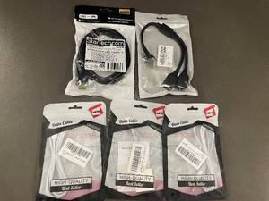 lot 28 image: box c - Startech DisplayPort Cable 2m6.6ft - Belcompany USB-C to iPhone Cables