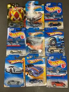 lot 36 image: Mil - Hot Wheels Seein 3-D Series Die-Cast Cars (Lot of 9)