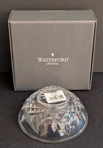 lot 133 image: LR - Waterford Crystal Lismore Lead Crystal Party Dish Bowl