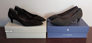 lot 169 image: MB - Rockport Kaiya Pump CH3757 & Noelle Back Scall Pumps - Womens Size 9 & 9.5