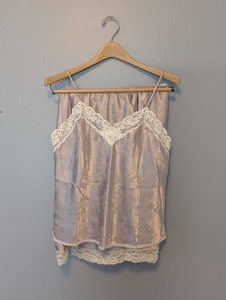 lot 171 image: B2 - Christian Dior Vintage Camisole & Slip Set - 100% Polyester - Medium