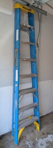 lot 249 image: G - Werner 8 Fiberglass Ladder