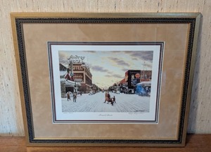 lot 252 image: Howard Street Print Hugh Reynolds