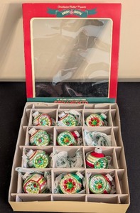 lot 264 image: Radko Shiny-Brite Ornament Set (Partial)