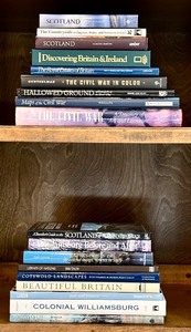 lot 154H image: O - 18-Book Britain & Scotland Travel & History Coffee Table Book Collection