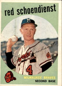 1959 Topps - Red Schoendienst #480