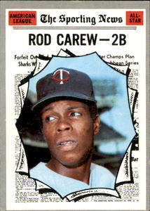 1970 Topps - All-Star Rod Carew #453 Minnesota Twins