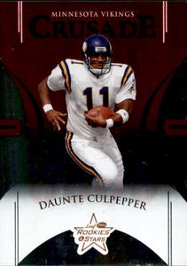 2004 Leaf Rookies and Stars Daunte Culpepper Crusade Serial #d 2451250