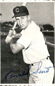 1969 Topps - Deckle Edge Ron Santo #19