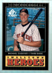 1999 Upper Deck Michael Cuddyer Rookie Card Smalltown Heroes Insert Set