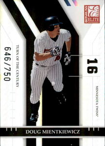 2004 Donruss Elite - Doug Mientkiewicz #37 Rookie Card