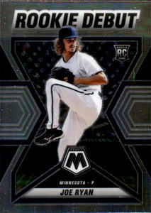 2022 Panini Mosaic Joe Ryan Rookie Card Minnesota Twins