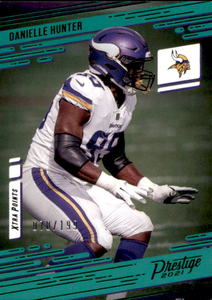 2021 Panini Prestige - Danielle Hunter #161 Xtra Points Green 199